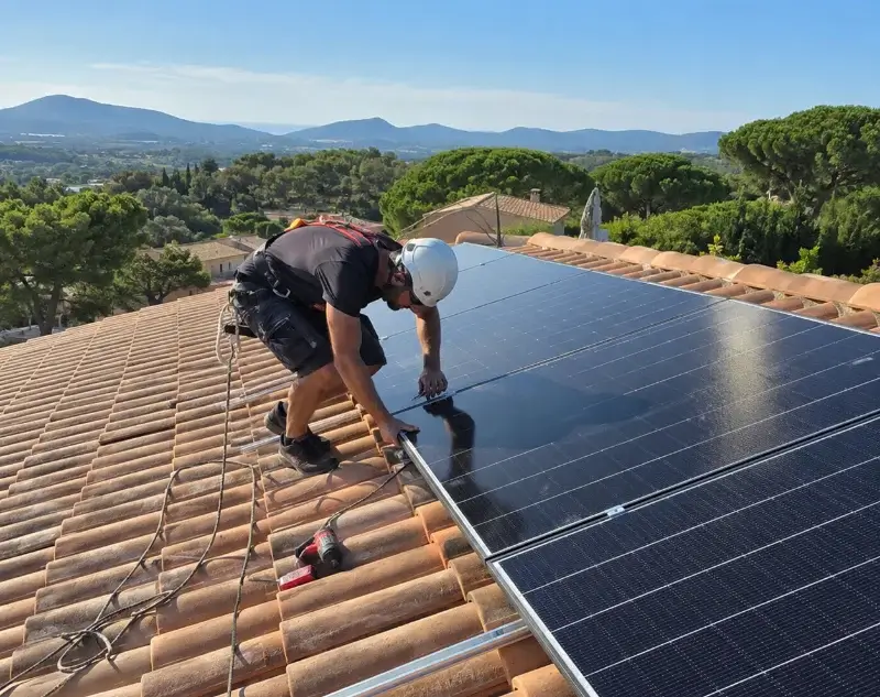 Installateur panneaux solaires Saint-Laurent-de-Mure — pose photovoltaïque sur toiture