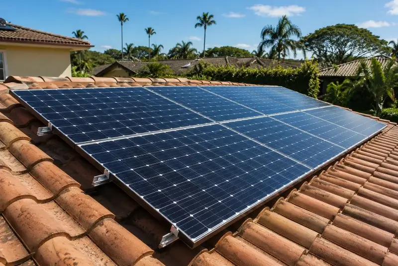 Installation de panneaux solaires à Saint-Laurent-de-Mure