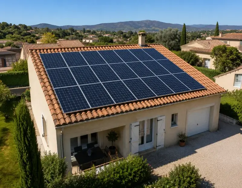 Prime à l'autoconsommation panneaux solaires Saint-Laurent-de-Mure — aide financière de l'État